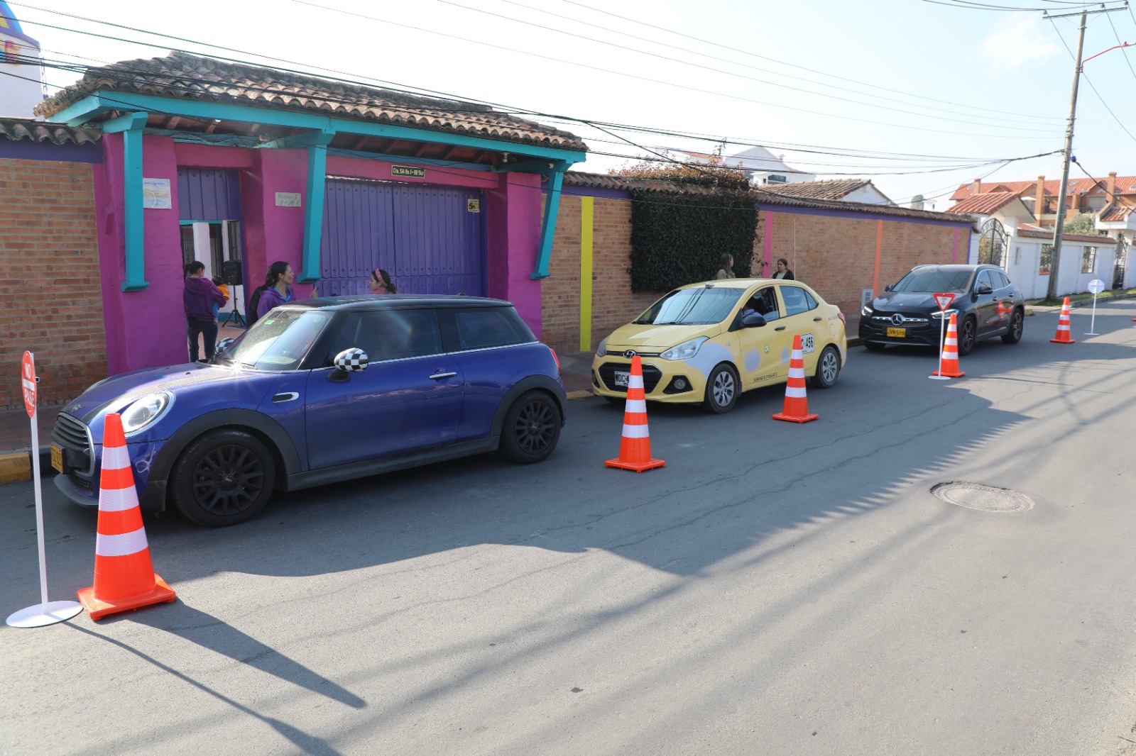 Plan Padrino, iniciativa para mejorar el orden vial a la entrada y salida de los colegios de Chía