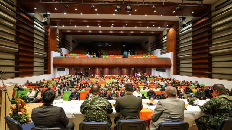 Imponente Consejo de Seguridad Departamental para frenar la inseguridad en Chía