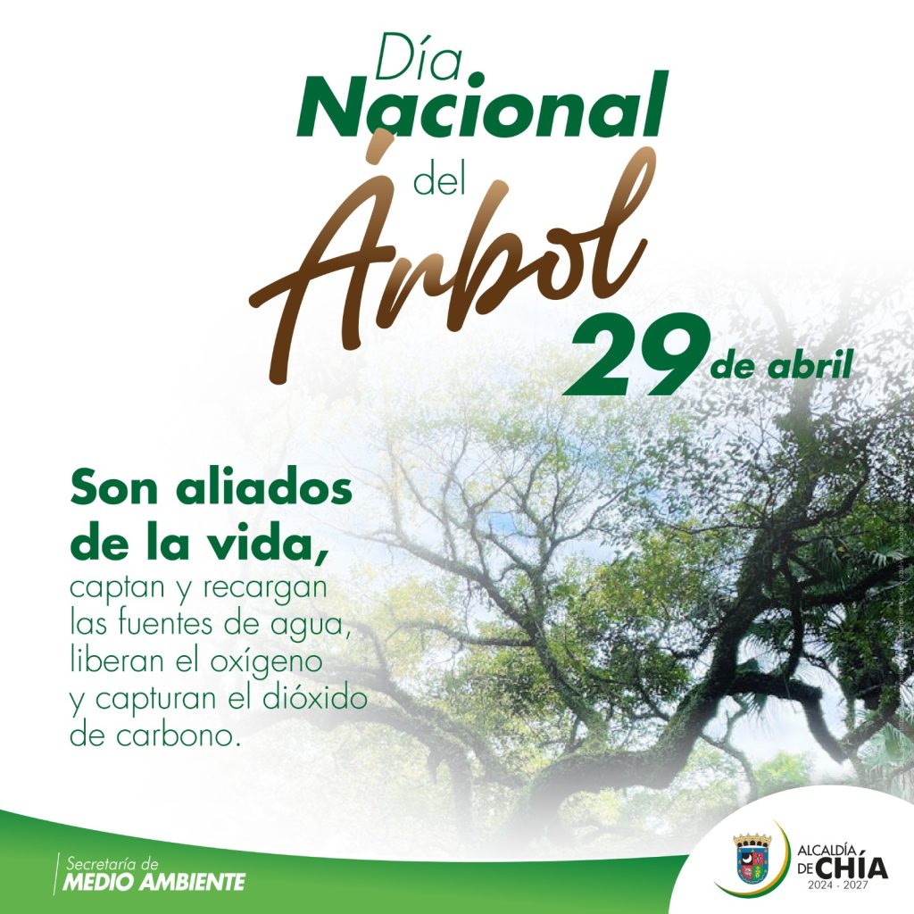 Chía se une a la celebración del Día del Árbol