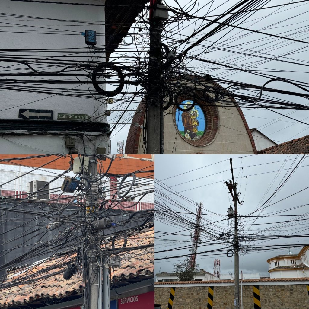 Inicia el reemplazo de cables telemáticos en los postes de ENEL en Chía