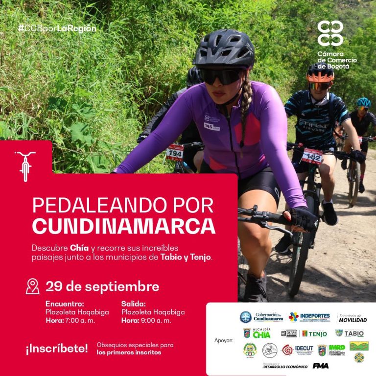 La rodada de ciclomontañismo que conecta a Chía y Tabio por Lourdes será ciclovía exclusiva todos los domingos