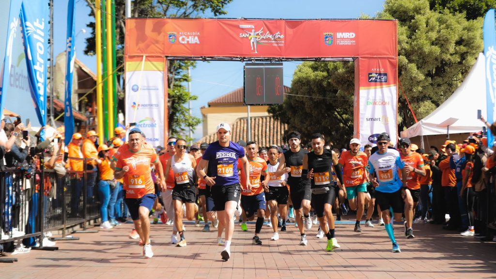 La San Silvestre de Chía, todo un éxito