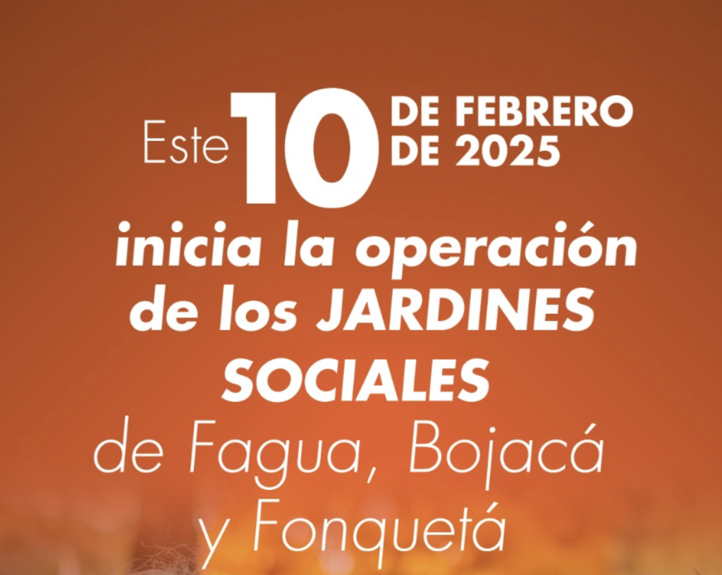 Este 10 de febrero inicia la operación de los jardines sociales de Bojacá, Fonquetá y Fagua