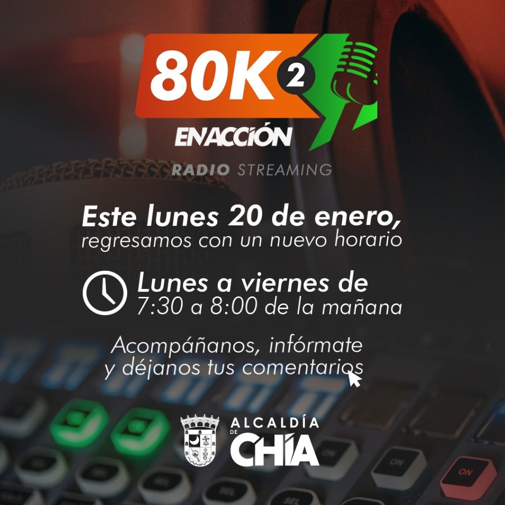 Este 2025 regresa 80k2 en Acción radio streaming en un nuevo horario