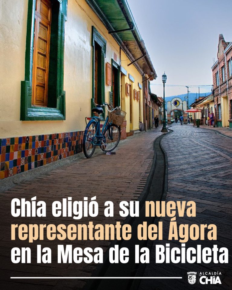 Chía eligió a su nueva representante del Ágora en la Mesa de la Bicicleta