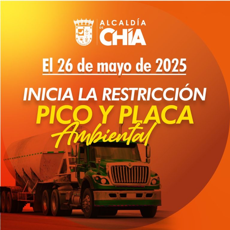 Así operará la nueva restricción a vehículos de carga pesada en Chía