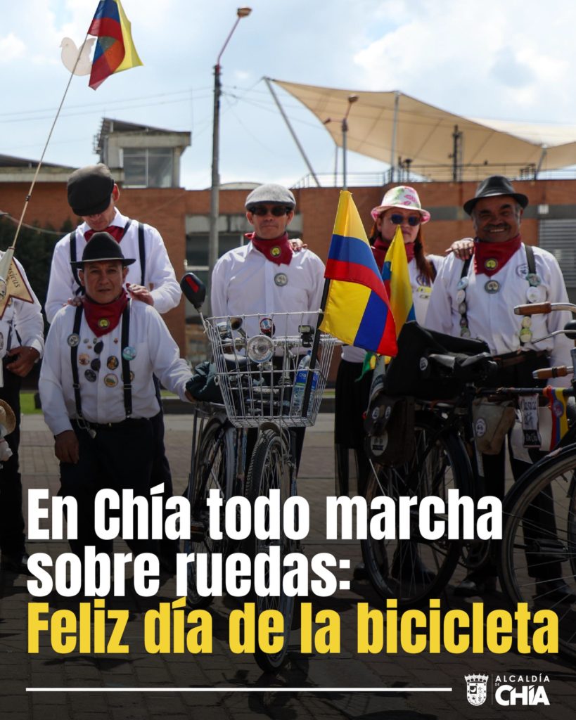 En Chía todo marcha sobre ruedas: Feliz día de la bicicleta