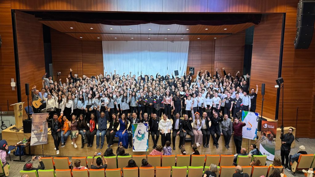 Chía recibió con brazos abiertos a 30 coros de Cundinamarca en el “Encuentro Coral Pedagógico Brasilero”