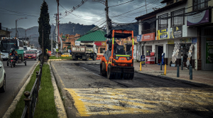 Avanza el mejoramiento vial de la Avenida Pradilla