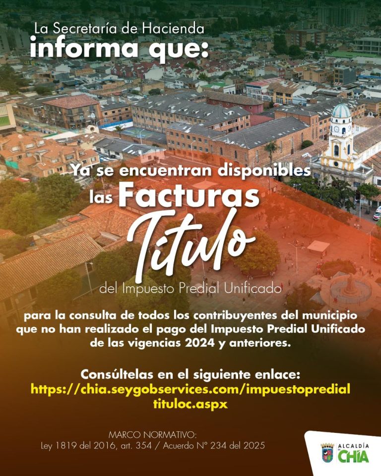 Consulte su Factura Título del Impuesto Predial Unificado