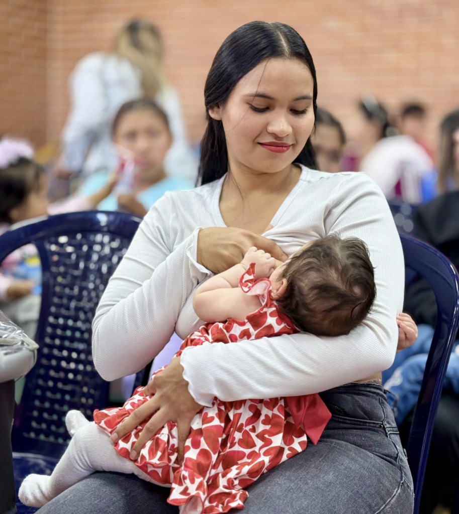 Semana Mundial de la Lactancia Materna: Chía se une con "Bebé Saludable”
