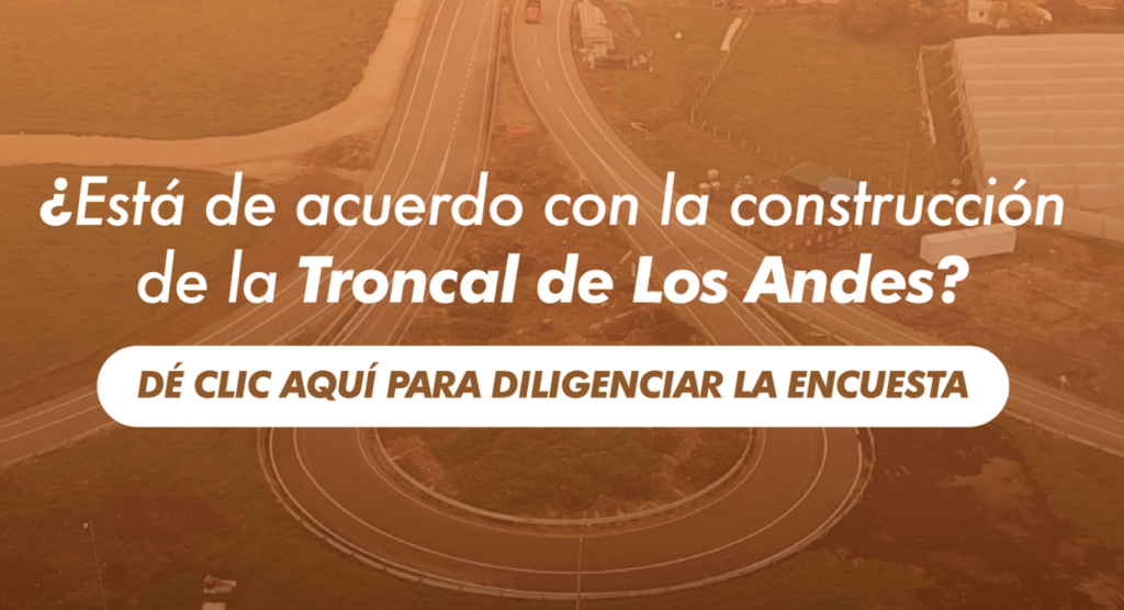 ¿Está de acuerdo con la construcción de la Troncal de Los Andes?