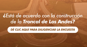 ¿Está de acuerdo con la construcción de la Troncal de Los Andes?