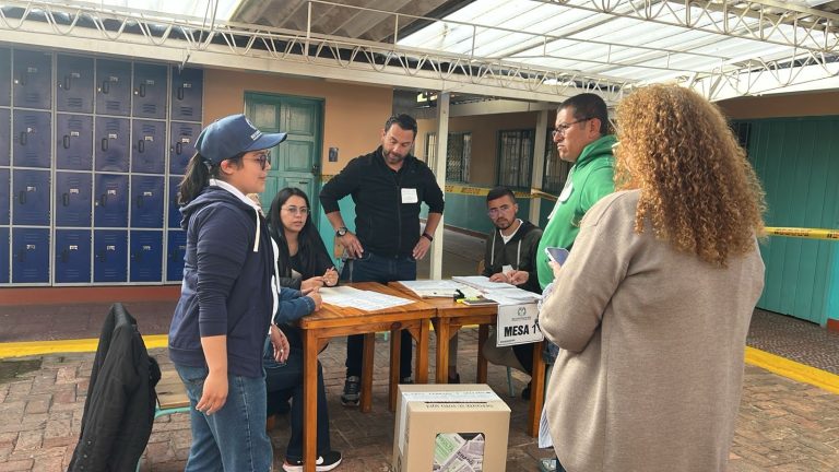 Chía culmina su jornada electoral con total tranquilidad