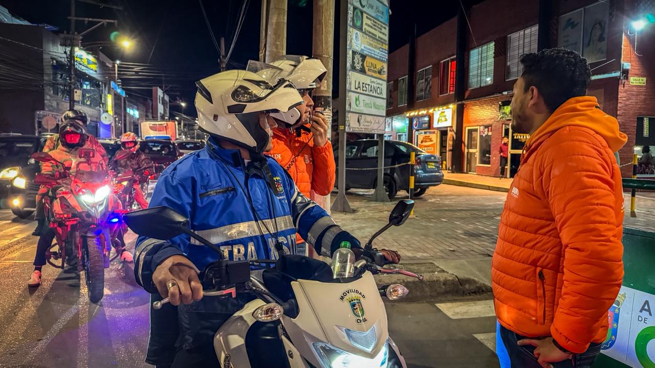 La seguridad en Chía fue permanente durante la celebración de este 31 de octubre