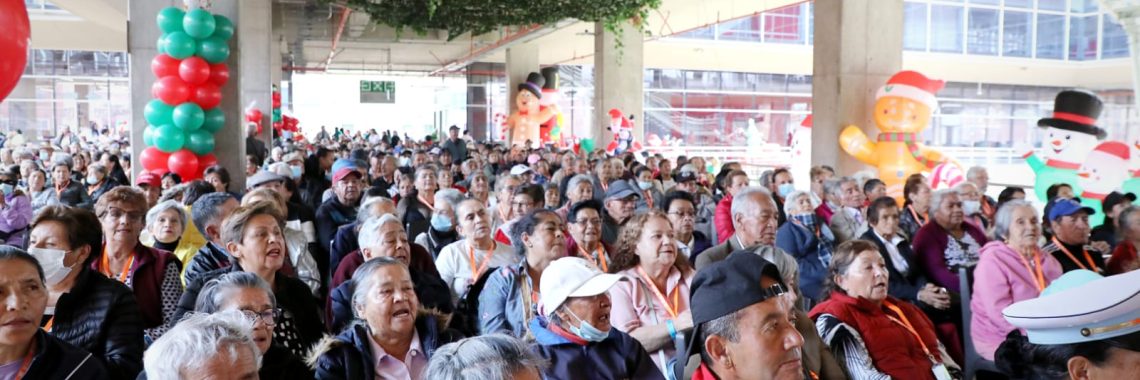 El programa del adulto mayor cerró el año con la celebración de Navidad