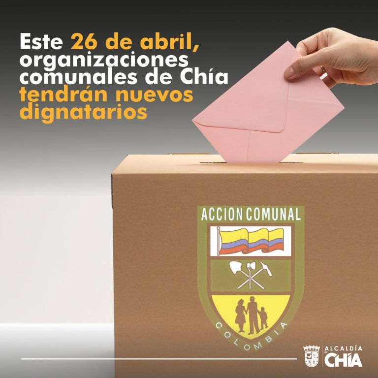 Elecciones de las Juntas de Acción Comunal y las Juntas de Vivienda Comunitaria en Chía