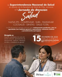Supersalud convoca a las EPS de Chía para una gran Jornada de Atención en Salud