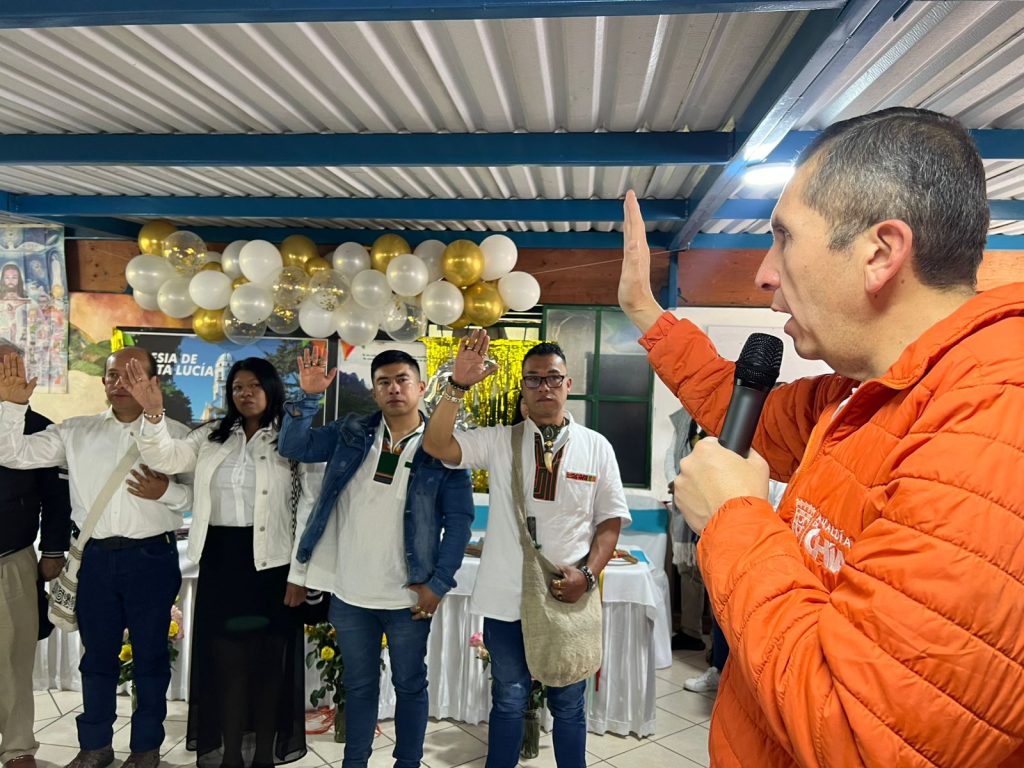 Nuevo periodo de gobierno del resguardo indígena de Chía