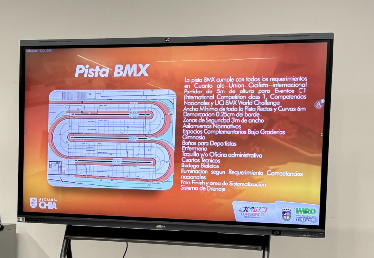 La pista de BMX lidera la apuesta por nuevos proyectos de infraestructura en Chía