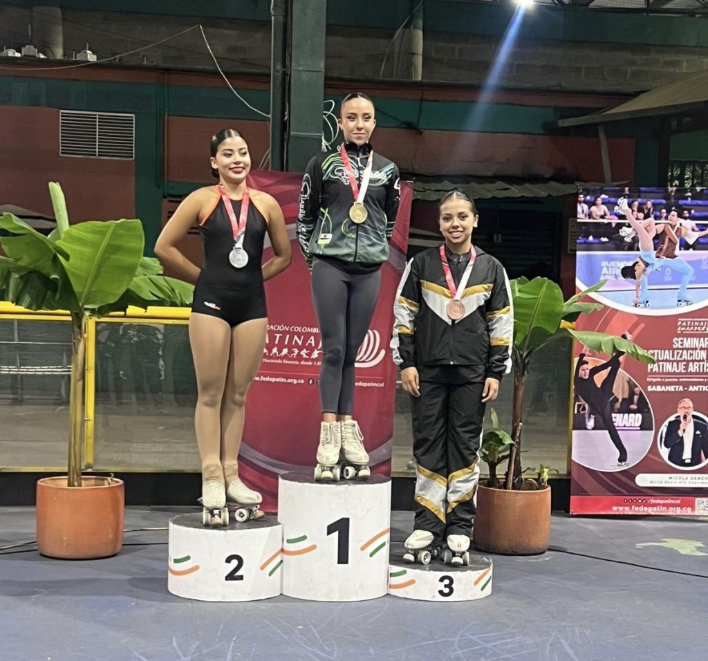 Patinadores del IMRD brillan en nacional de Sabaneta