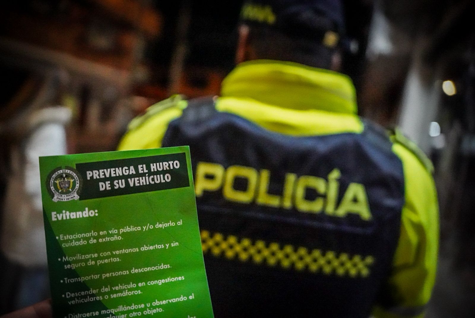 Chía impulsa estrategia para prevenir el hurto de automotores